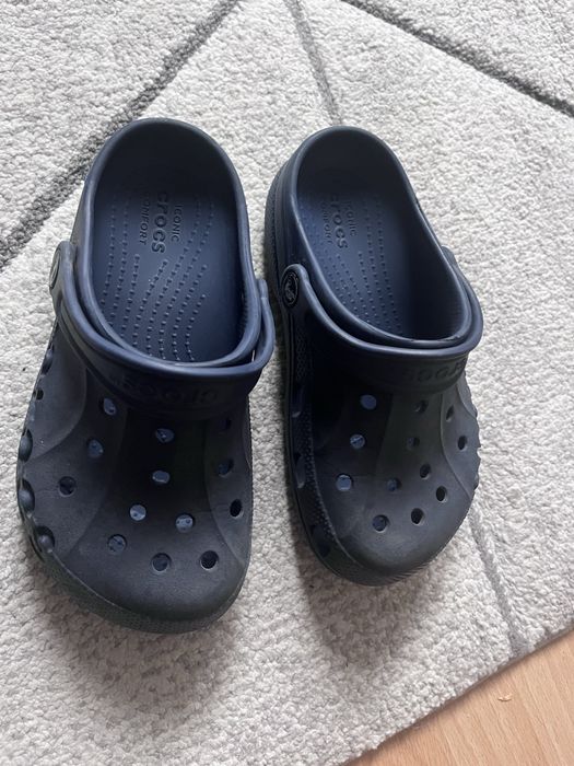 Crocs granatowe j2 33-34