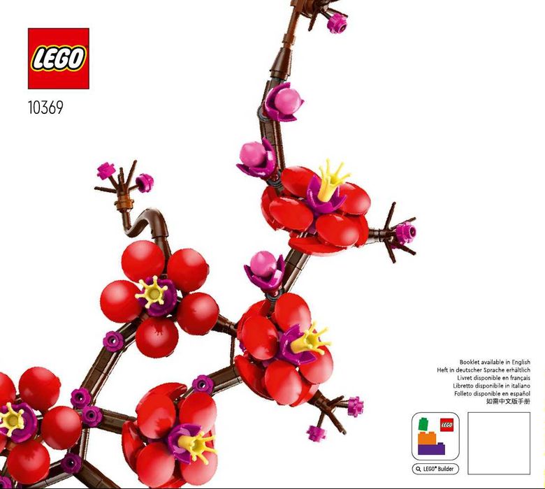 LEGO Icons 10369 Kwiat śliwy