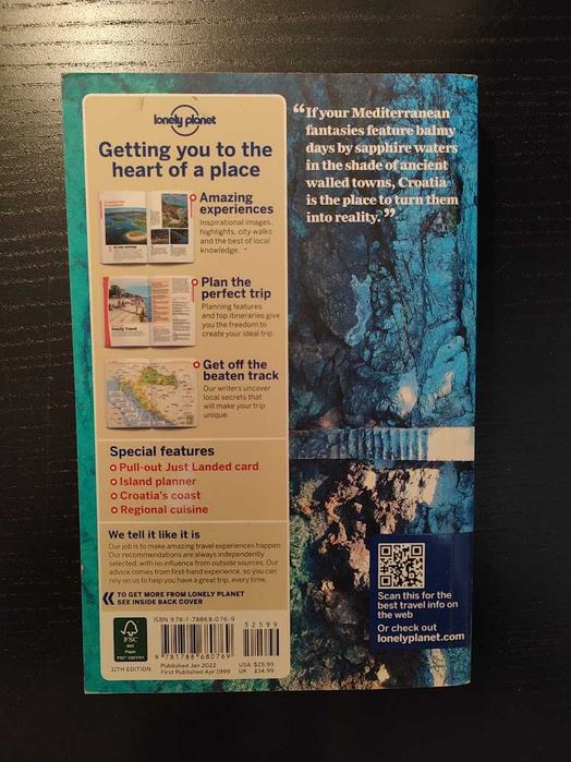 (Env. Incluído) Lonely Planet Croatia
