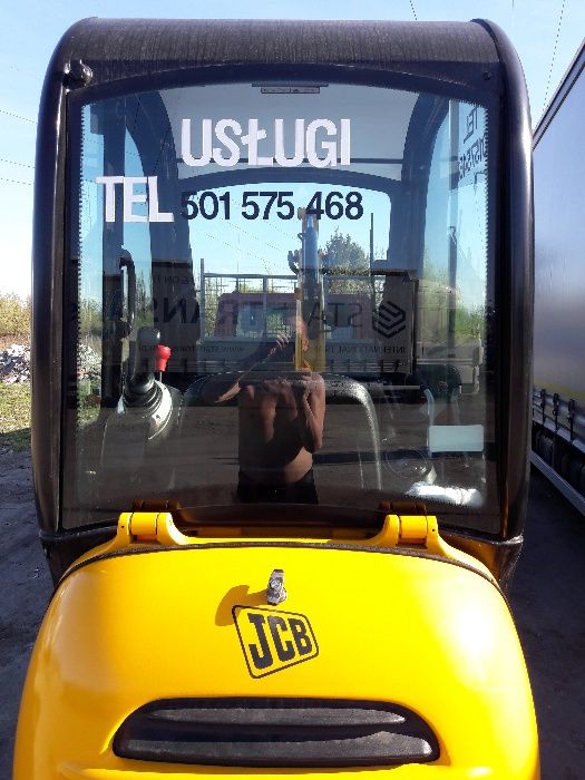 Usługi minikoparka,wywrotka5ton, głebokość2.50m,niwelator.