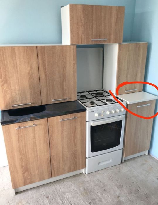 Продам нові стільниці з меблевого комплекту від Епіцентру