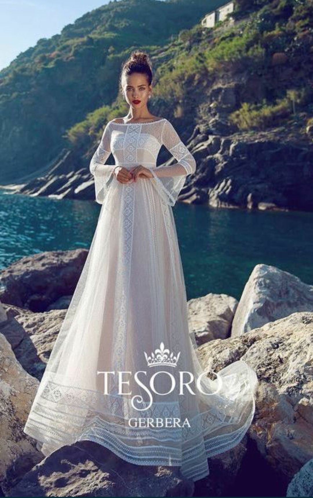 Весільна сукня від Tesoro Bridal Свадебное платье бохо