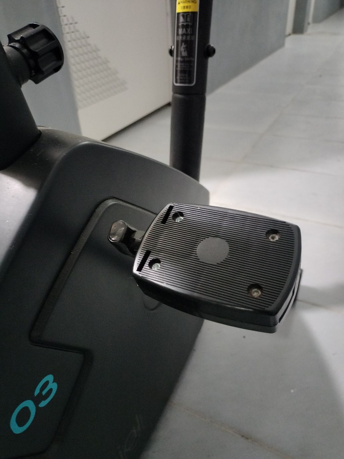 Bicicleta estática como nova