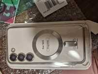 Metaliczne etui MAGSAFE do SAMSUNG S23 + polimer nano 9h