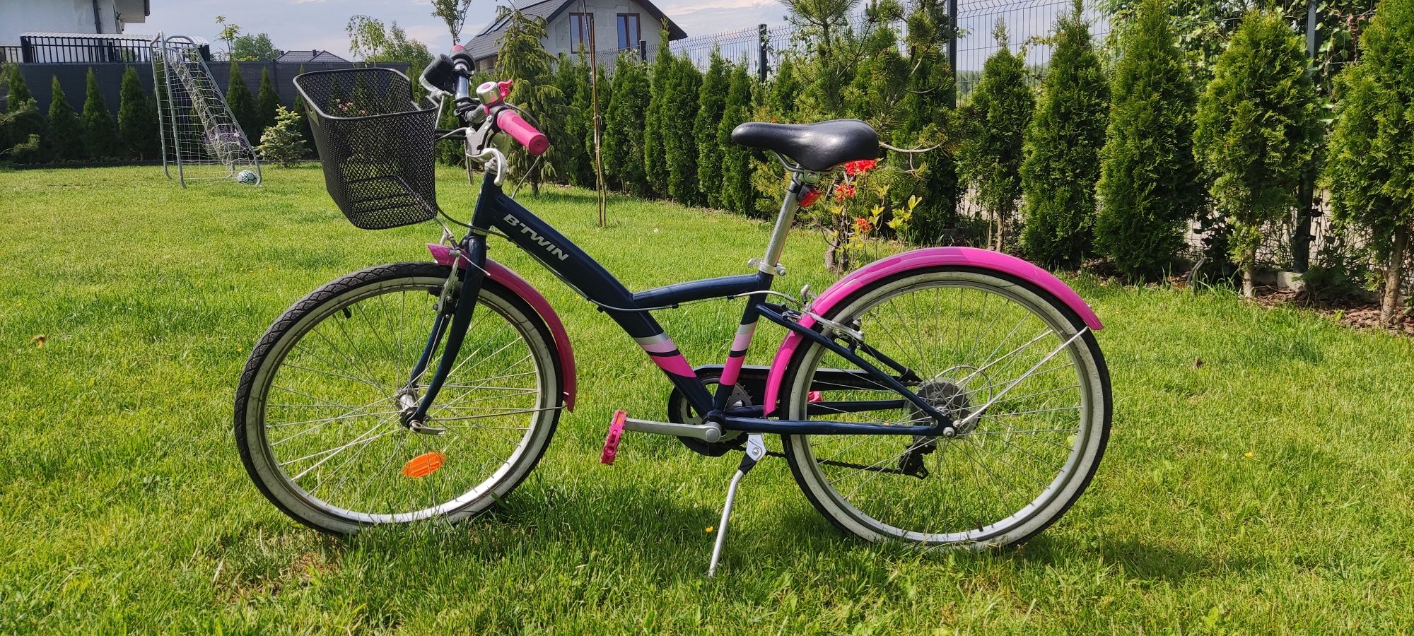 rower dziewczęcy btwin 24 cale
