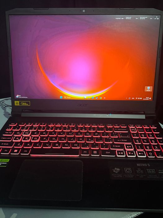 Acer Nitro 5 Ryzen 5 5600H/GF RTX 3070/16
Gb/SSD 512Gb/15.6" /144Гц