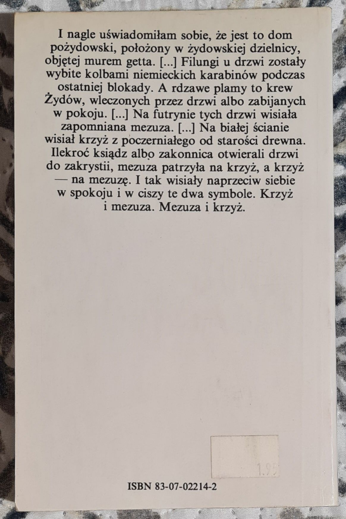 Krzyż i mezuza, Szereszewska Helena