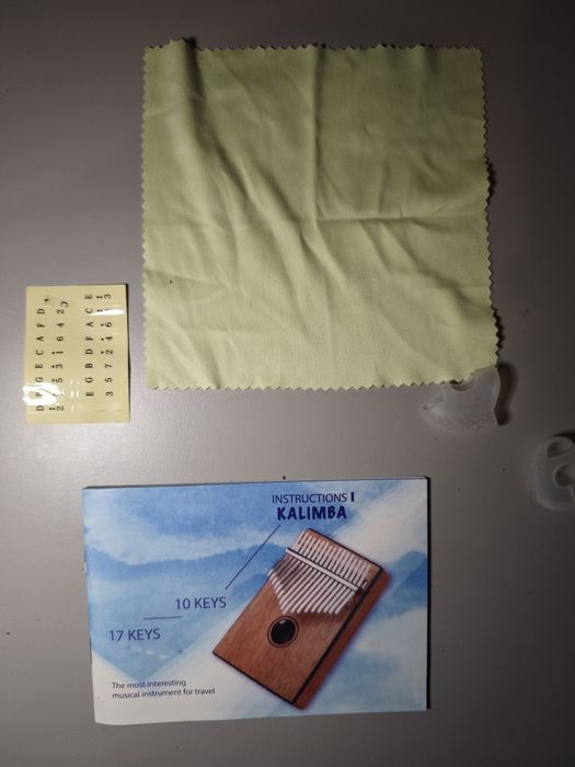 Kalimba - instrument muzyczny cały zestaw