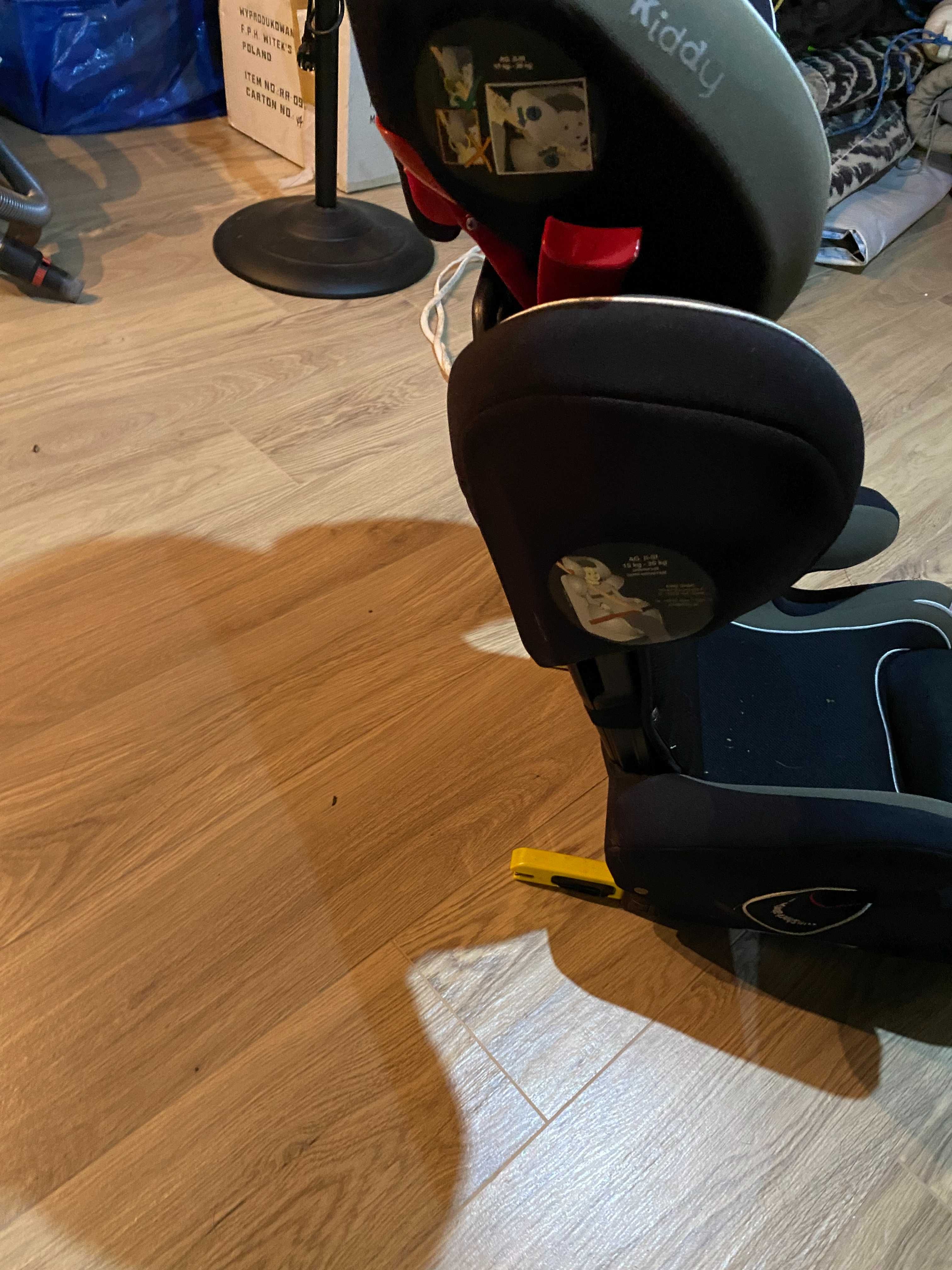 fotelik samochodowy kiddy     isofix