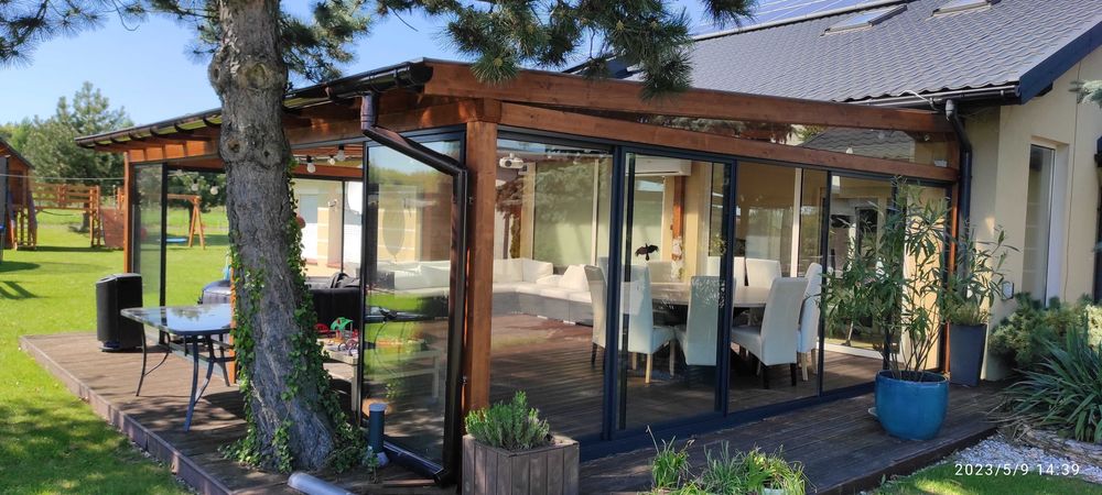 Zabudowa tarasu zadaszenie taras pergola