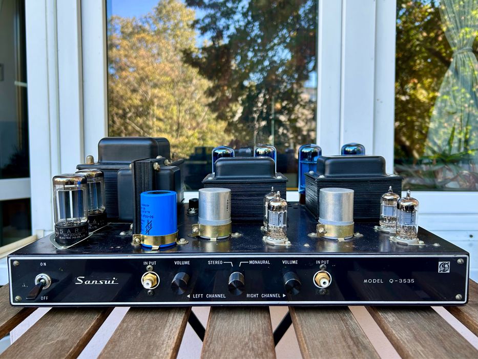 Sansui q-3535 wzmacniacz lampowy