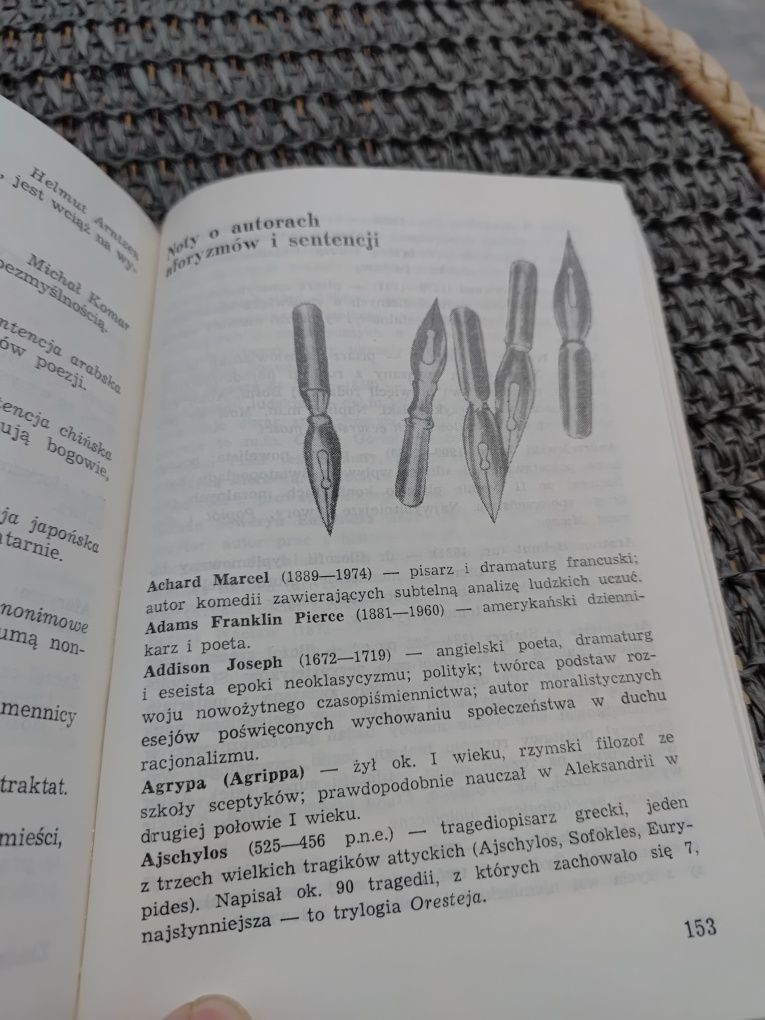 Aforyzmy myśli sentencje i przysłowia