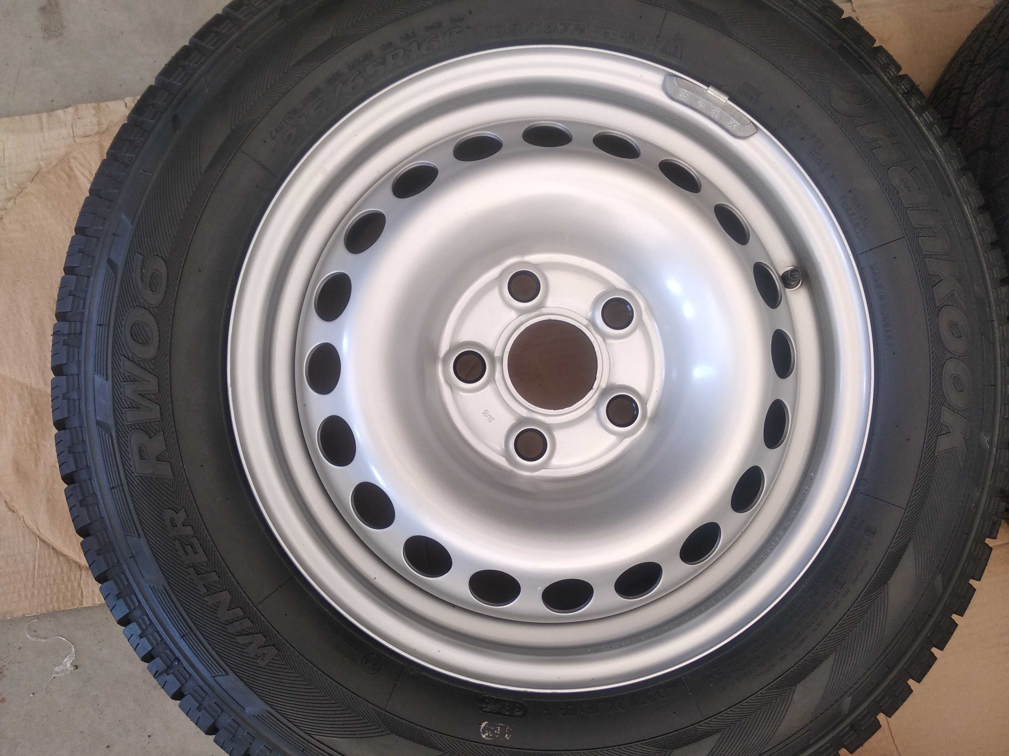 Koła 16 + opony 215/65/16 Hankook VW T5 T6 NOWE