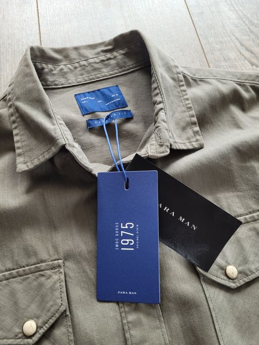 Nowa koszula Zara jeans denim premium L
