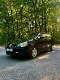 Volkswagen Polo Volkswagen POLO IV 9N 3-drzwiowy 2007 czarny 1.4 TDI 70KM