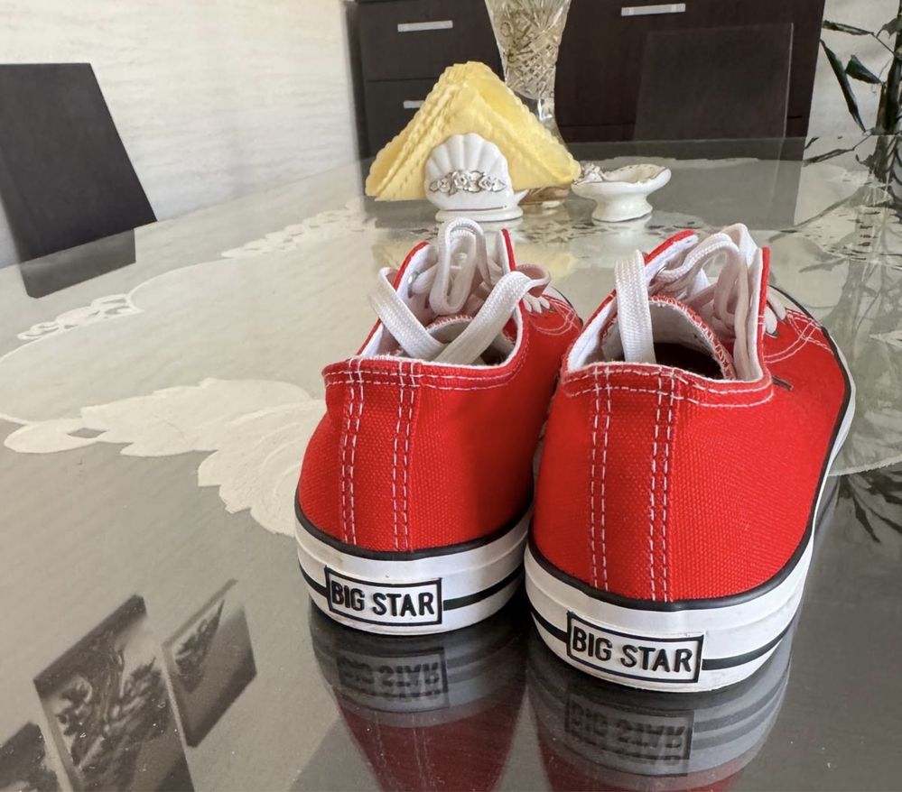 Big star czerwone trampki r.41