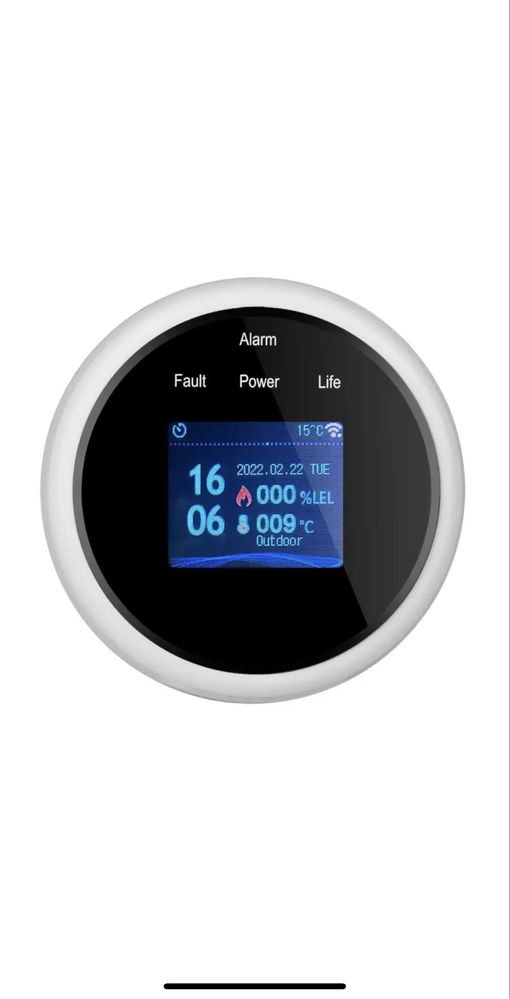 Детектор чадного газу,  GS21 З Tuya Smart Wi-Fi