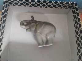 Antyk porcelana kolekcja figurka Hutschenreuther mały słoń