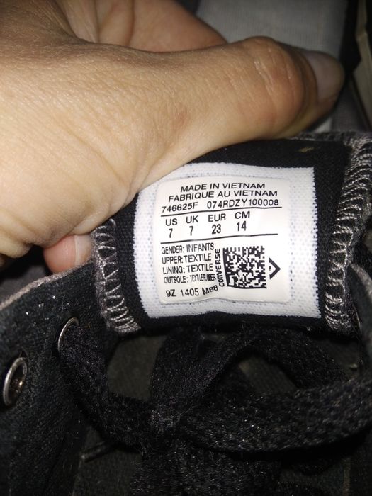 Trampeczki Converse 23