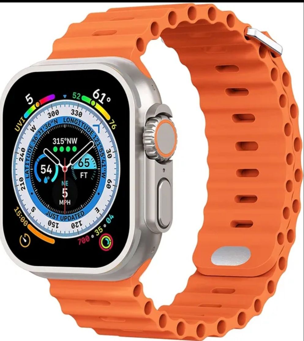 Pasek pomarańczowy do Apple Watch Ultra 8 7 6