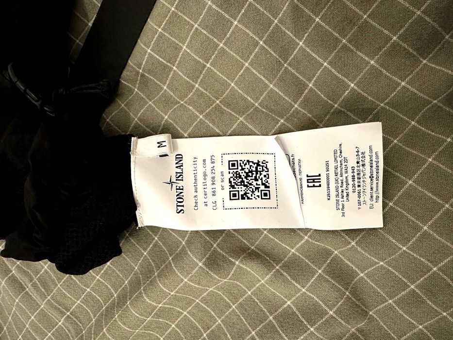 рукавиці stone island nylon metal gloves