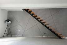 Schody metalowe, stalowe, loft, nowoczesne, dąb, Jesion