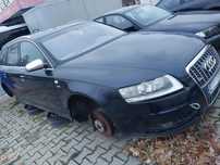 Audi A6 C6 Sline Quattro Avant Kombi silnik 3.0 TDI 233KM BMK skrzynia biegów automat drzwi klapa tył kolor LZ5D głośniki BOSE skóra podsufitka mechy zaiewszenia poduszki pneumatyczne zawieszenie pneumatyczne WSZYSTKIE CZĘŚCI