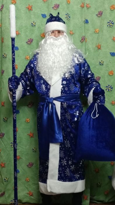 Дід Дед Мороз Миколай костюм Деда Діда Мороза Св. Николая Миколая