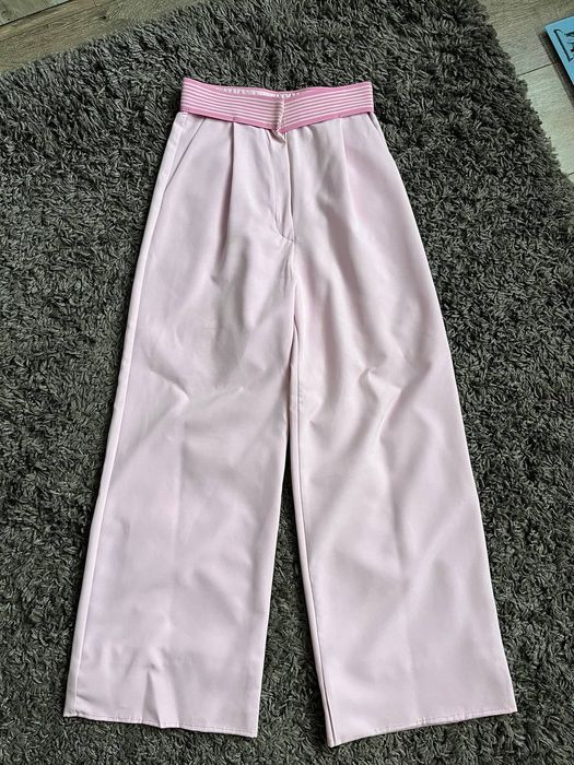 Штани, класичні рожеві