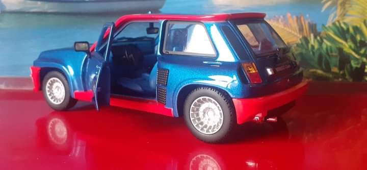 Renault 5 turbo novo escala 1/24