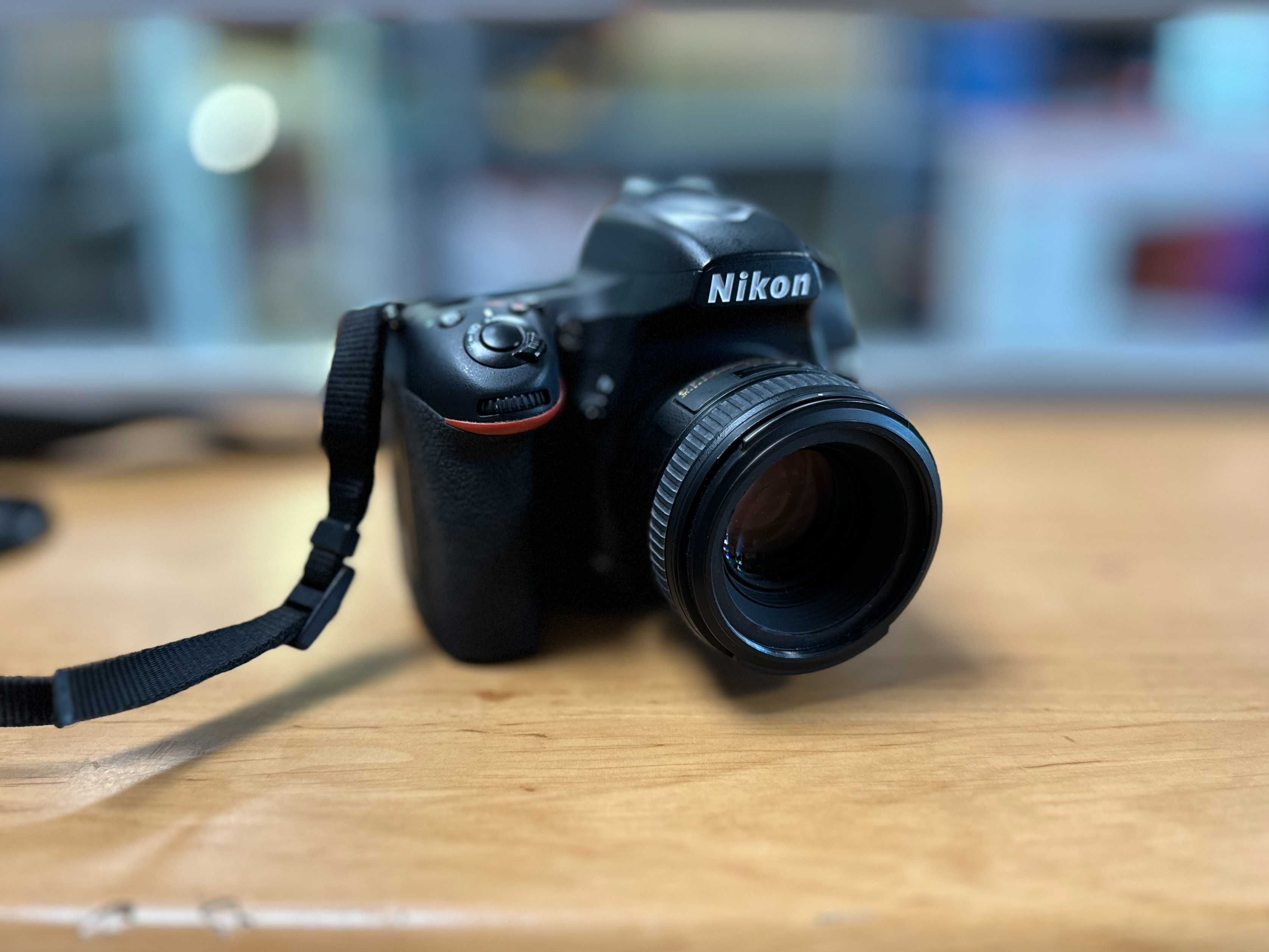 Aparat Nikon D750 +obiektyw AF-S Nikkor 50mm 1:1.4G +plecak