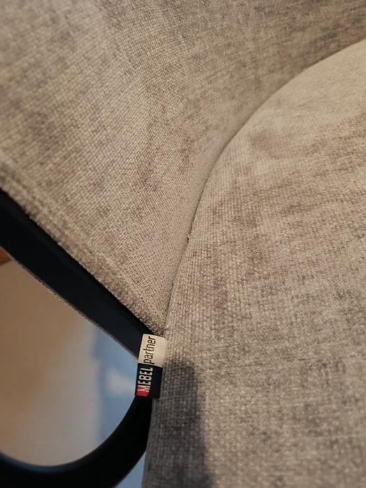 Nowe! Krzesła szare kubełkowe