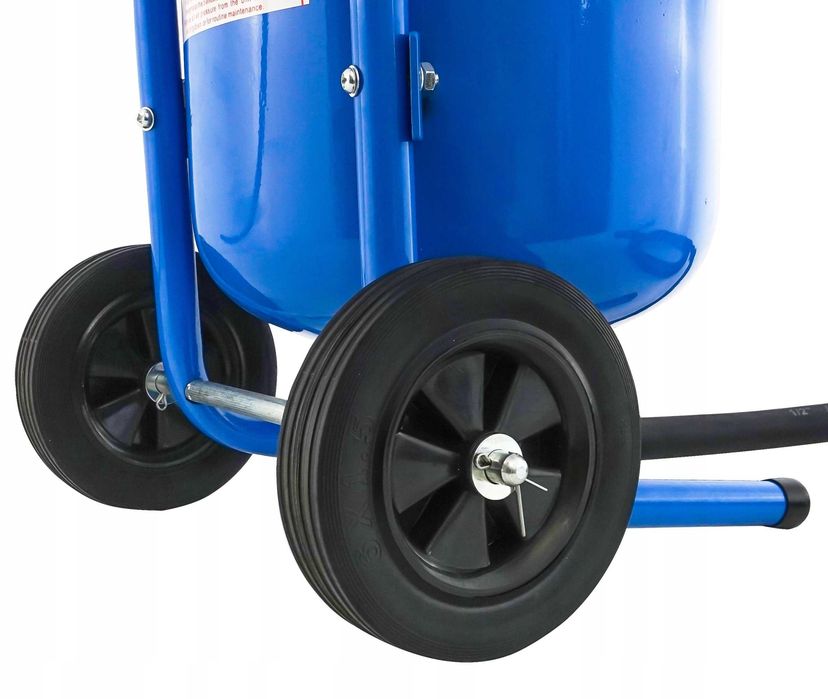 PIASKARKA Syfonowa Do Piaskowania Mobilna 19L + PISTOLET +DYSZE +WĄŻ