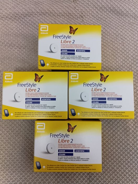 4x Sensory Freestyle Libre 2 - Luty 2027