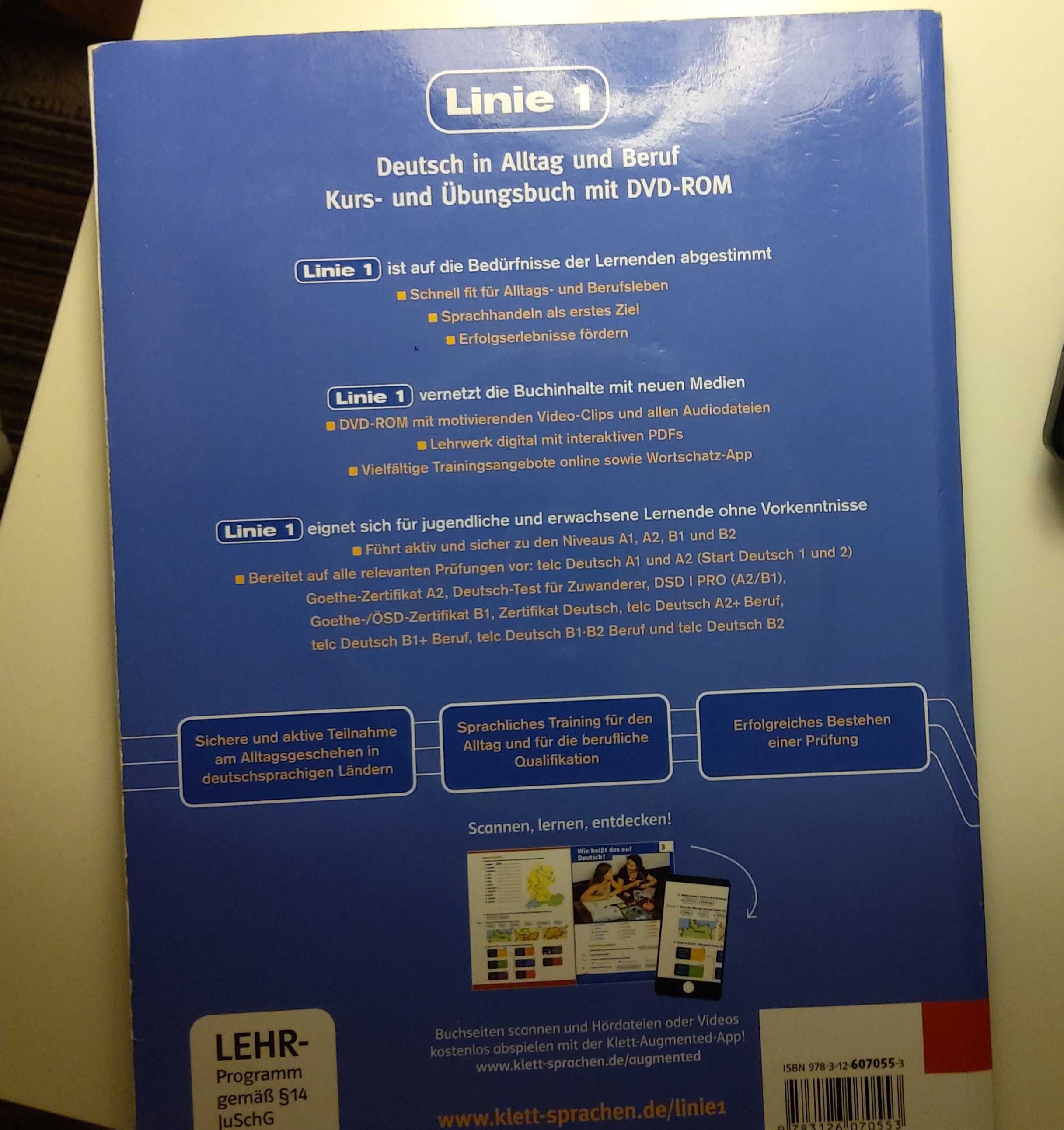 Linie 1 A1 учебник немецкий язык Deutsch + диск