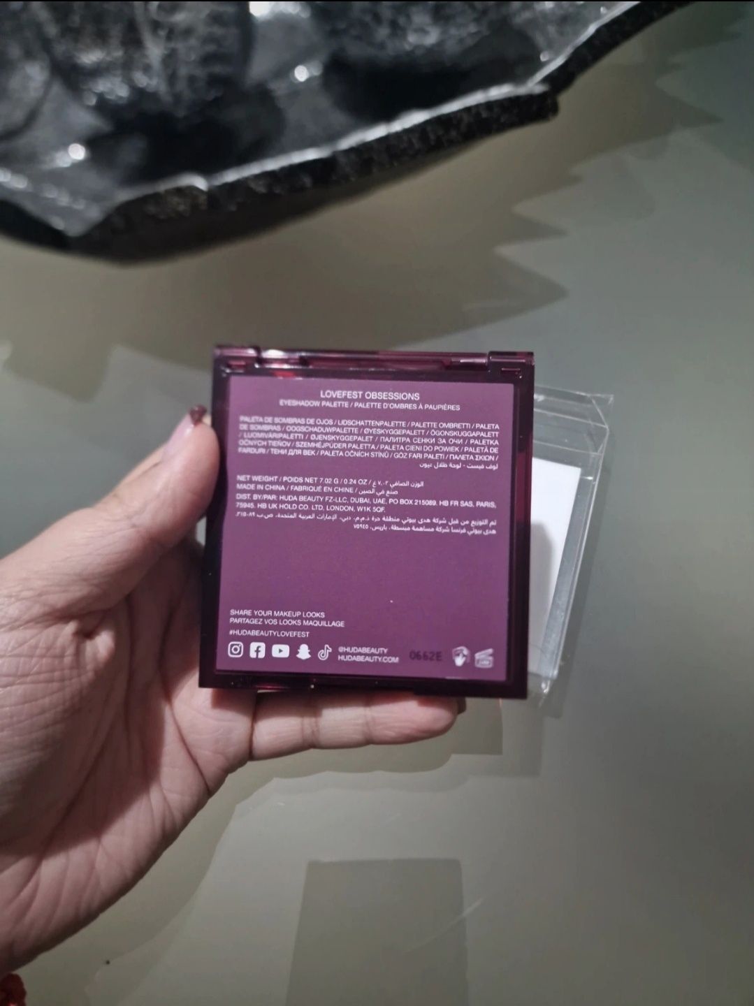 Palete sombras da Huda Beauty NOVO
