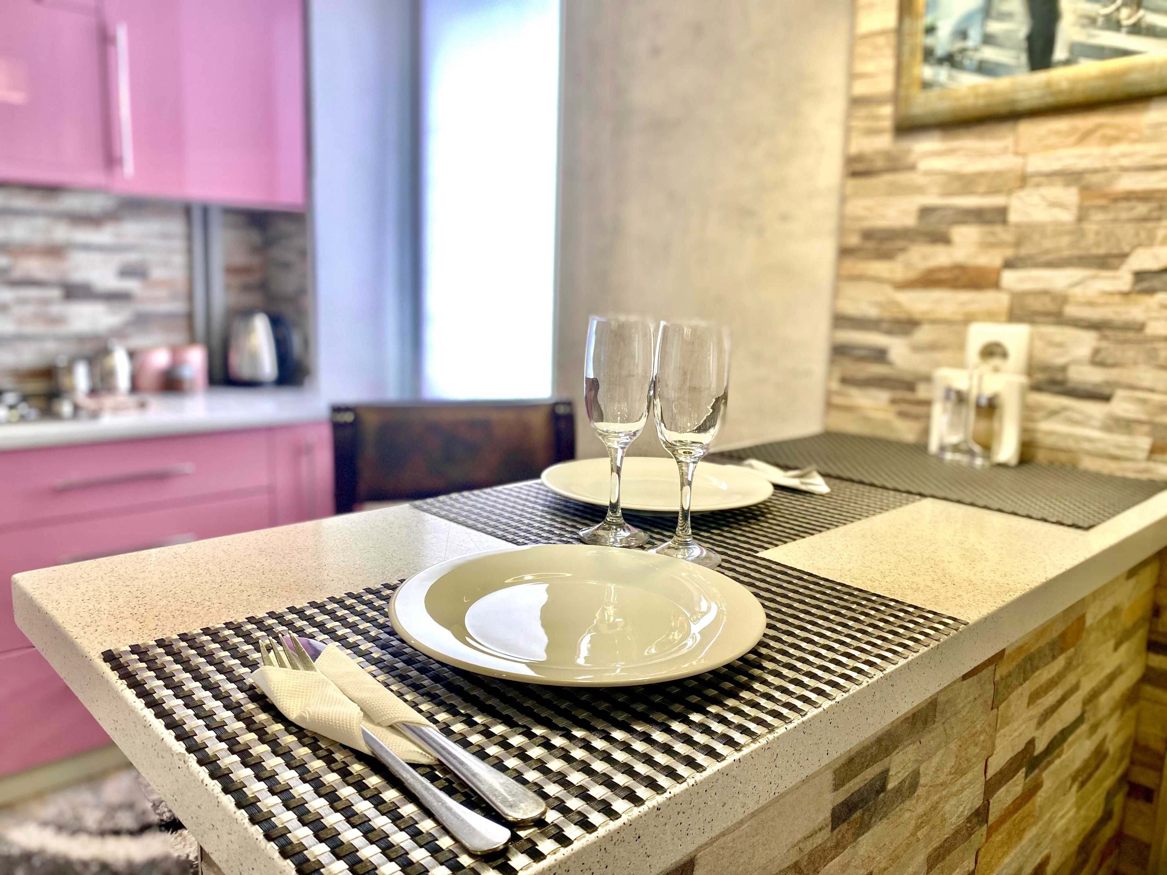 ApartPoltava Елегантна ДВОКІМН студія панорама театр Гоголя,банк.  ЧЕК