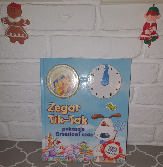 Ksiazka Zegar Tik tak Pokazuje Grzesiowi czas