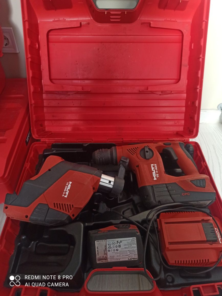 Компактний портативний акумуляторний пилосос hilti, Nuron