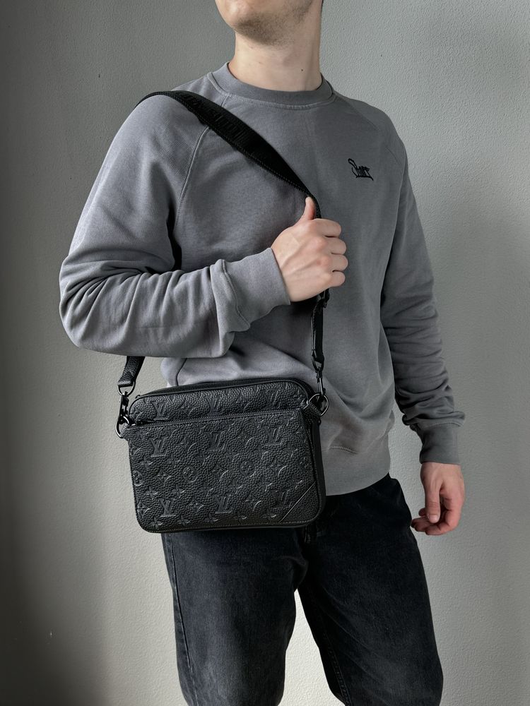 Чоловіча сумка Louis Vuitton мужская сумка мессенджер 3в1 барсетка