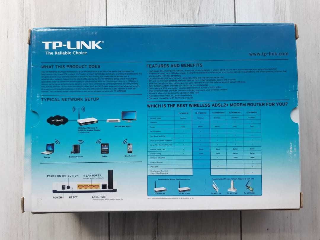 router do internetu domowego TP-LINK