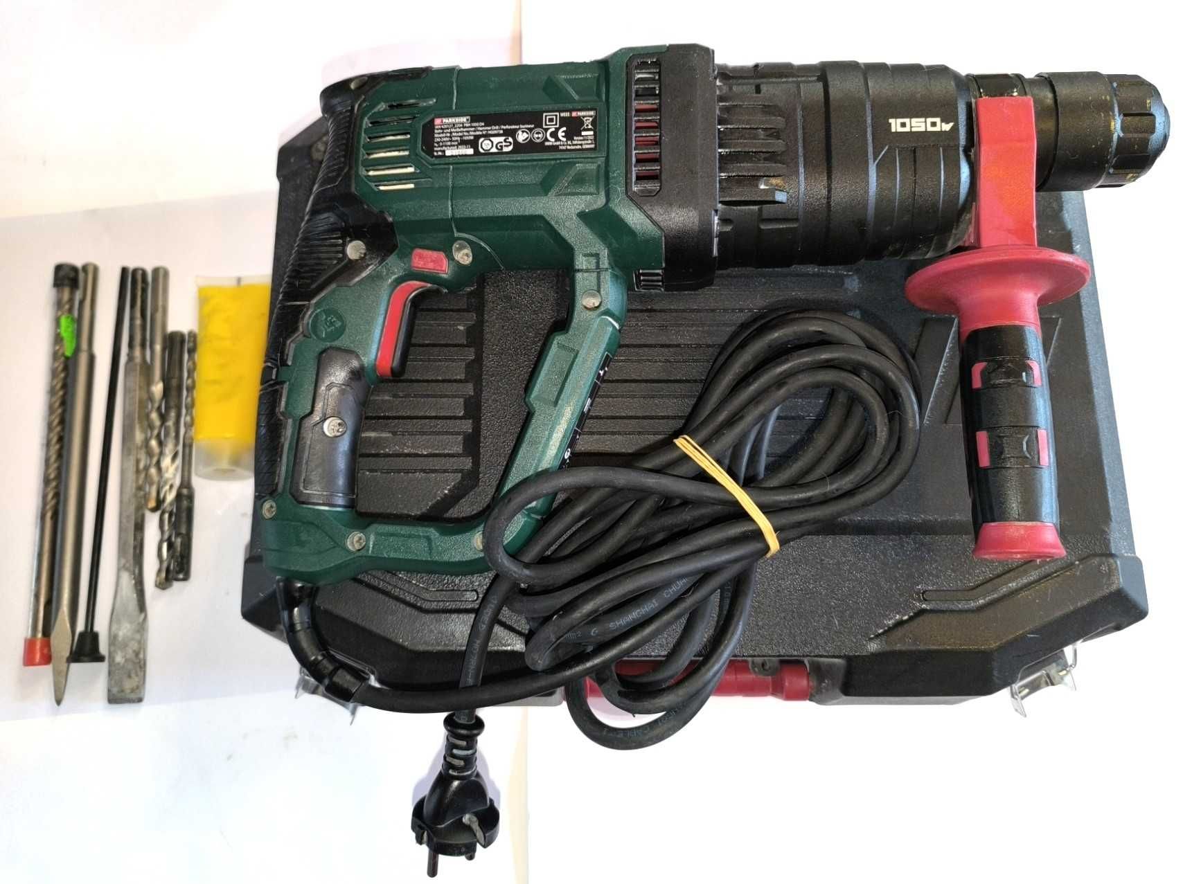 wiertarka młotowiertarka 1050W 3J PARKSIDE SDS młot udarowy BYTOM