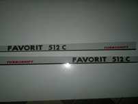 Naklejki Fendt Favorit 512C 510 f514 f516