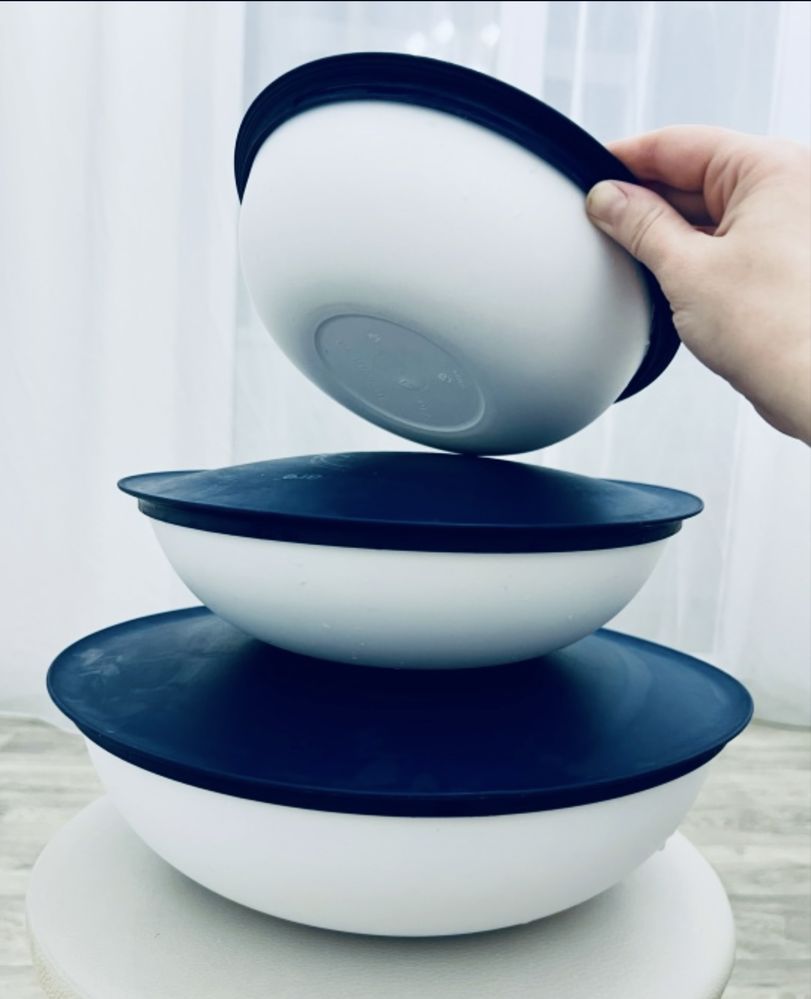 Набор контейнеров TUPPERWARE форма чаша судок салатник кастрюля zepter