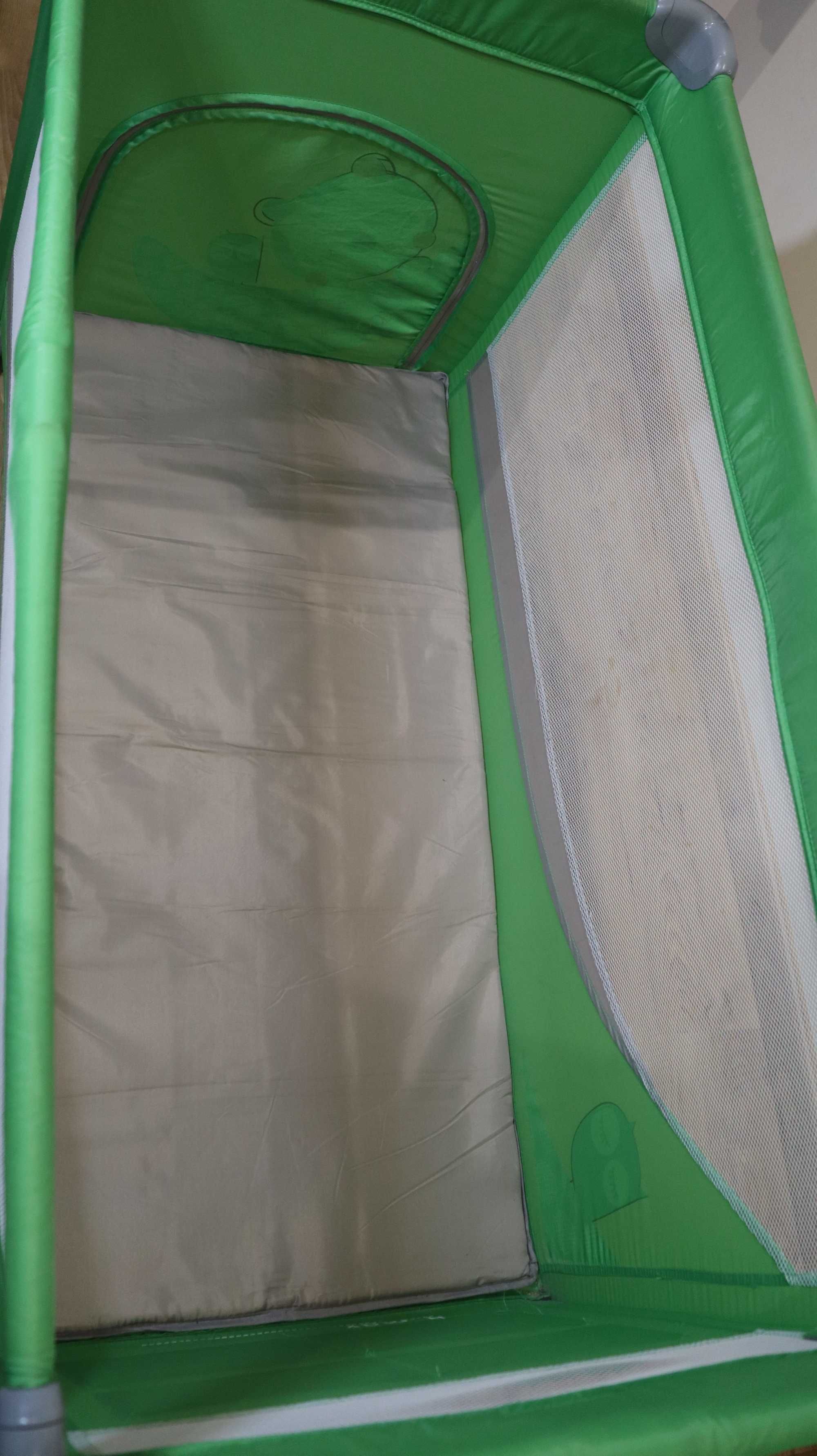 Super Łóżeczko turystyczne Baby design Dream 120x60 akcesoria+ gratisy