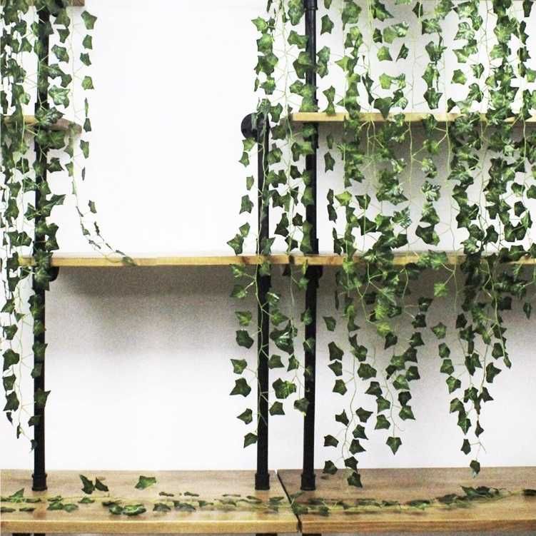Sztuczny Bluszcz na Ścianę Balkon Girlanda 12,6 M