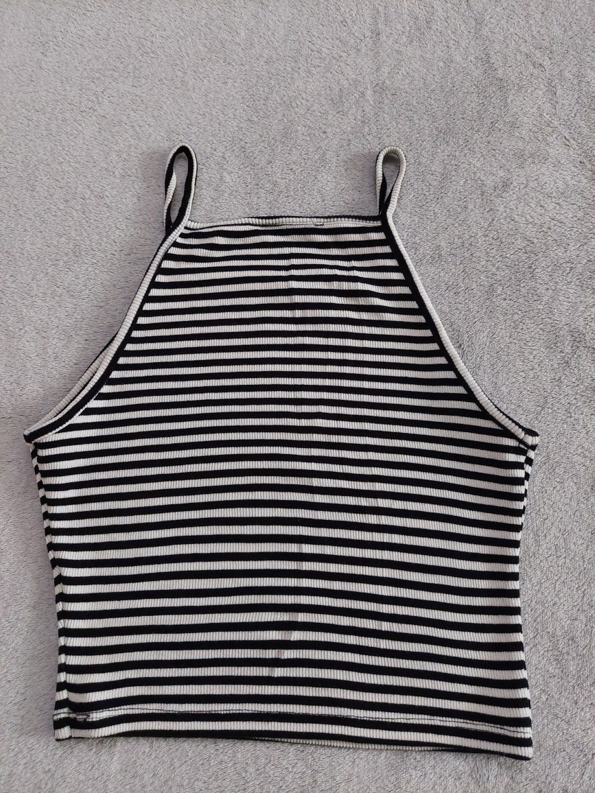 Crop top damski.
