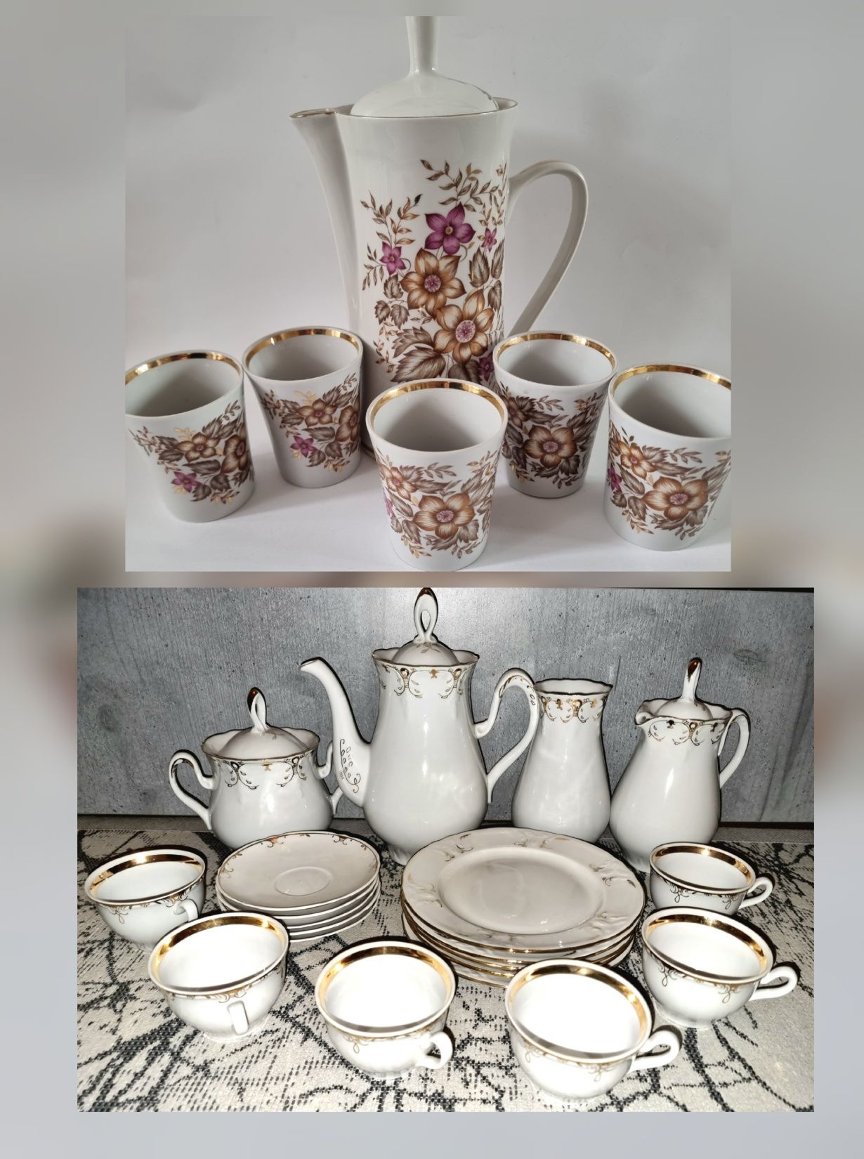 Сервиз кофейный  Полтавский фарфоровий завод. Сервиз для компоту КХЗ