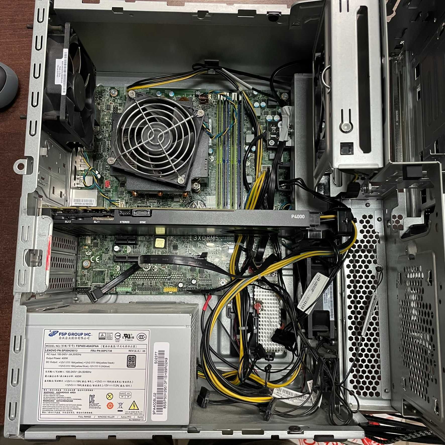 Stacja Robocza Lenovo P330 Xeon E2246G 64GB 1TB SSD P4000 8GB Win11 A
