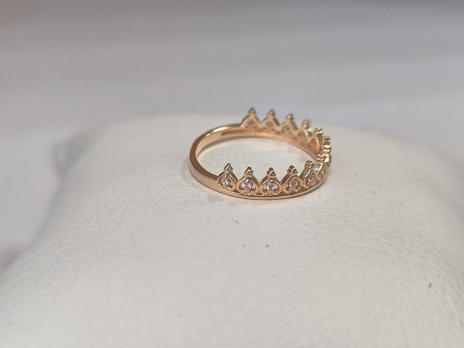 Кольцо золотое Корона р16.5